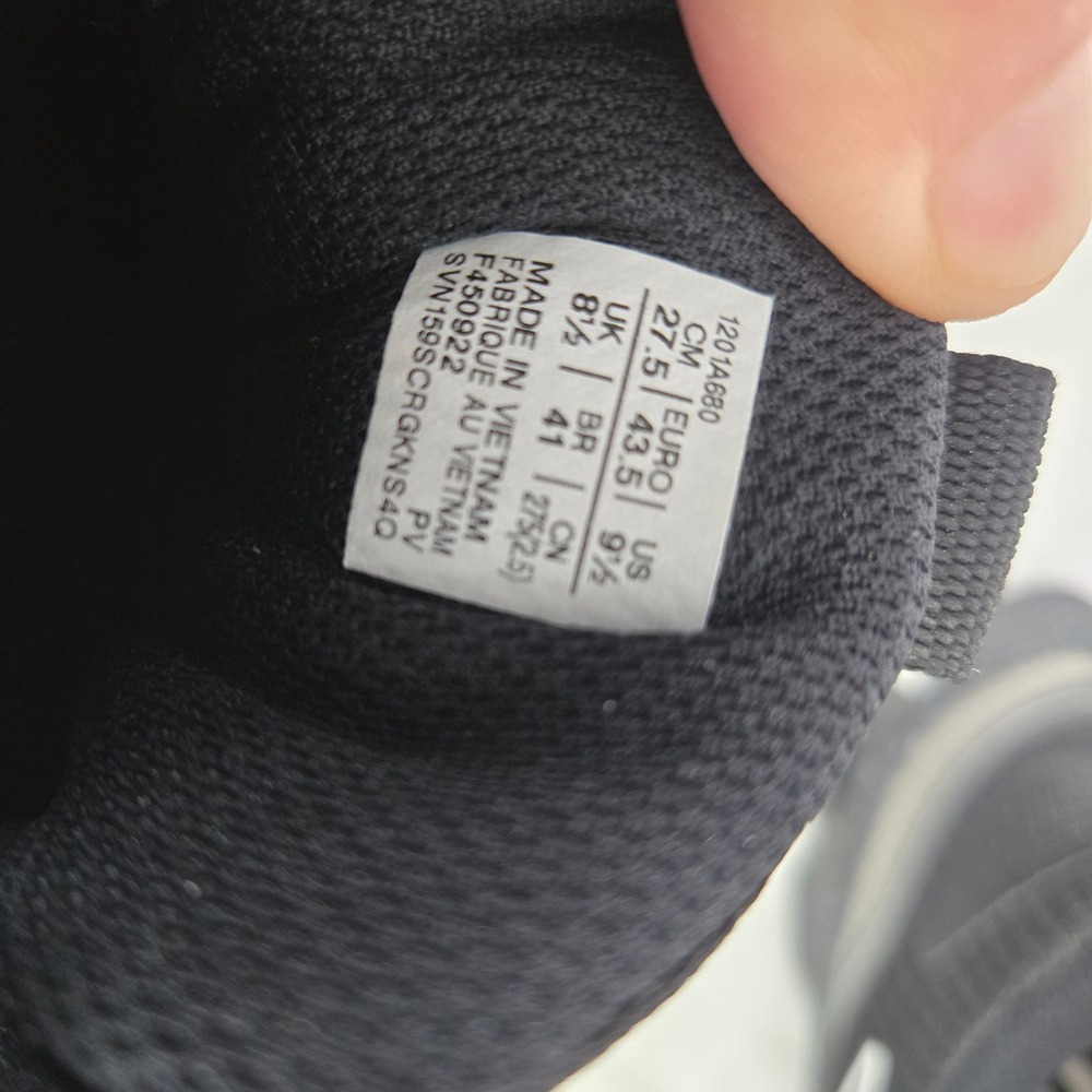 ASICS GEL-Quantum 360 VII Men Running Shoes Black Silver 1201A680 Size 9.5 Train - Picture 5 of 9